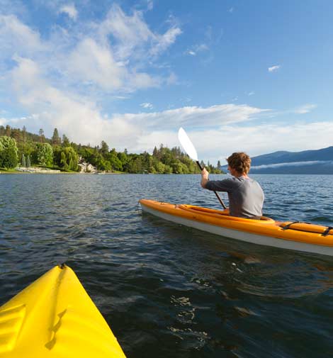 Peachland, BC - Lakes, boating, paddling