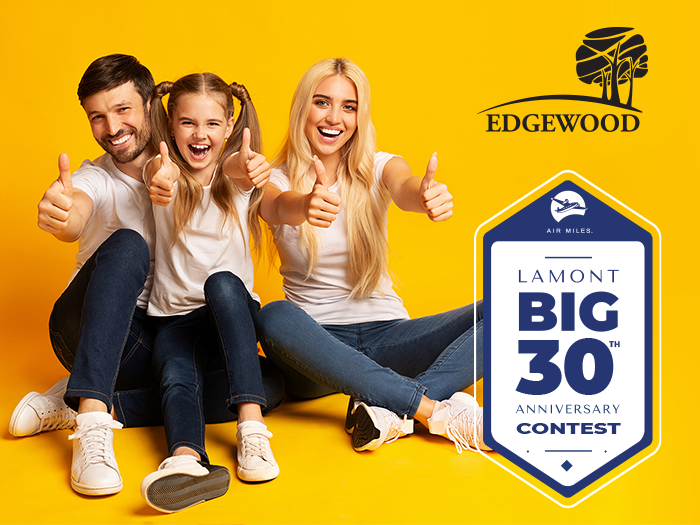Edgewood AIR MILES Promotion banner