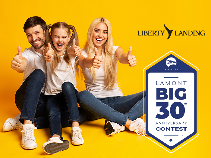Liberty Landing AIR MILES Promo Box
