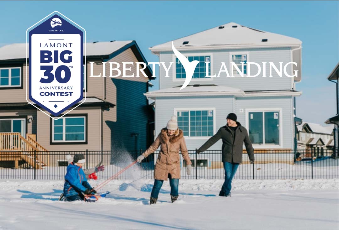 Liberty Landing in Winter - New Home