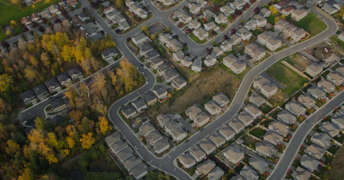 Why Families Love Edgewood in Morinville, AB - overhead neighbourhood featured image